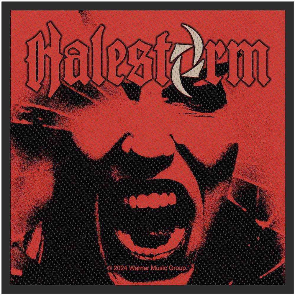 Halestorm - Back From The Dead Patch - Rood/Zwart
